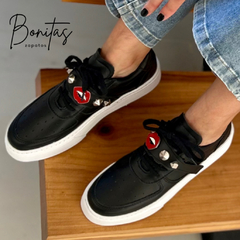 Imagen de Zapatilla Rubi negro art 481