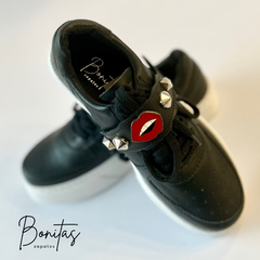 Zapatilla Rubi negro art 481 - comprar online