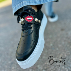 Zapatilla Rubi negro art 481