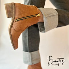Bota Soho cuero suela art 475 - tienda online