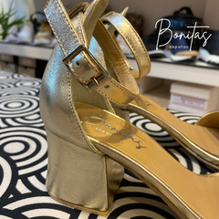 Sandalia Sophie oro blanco Art 467