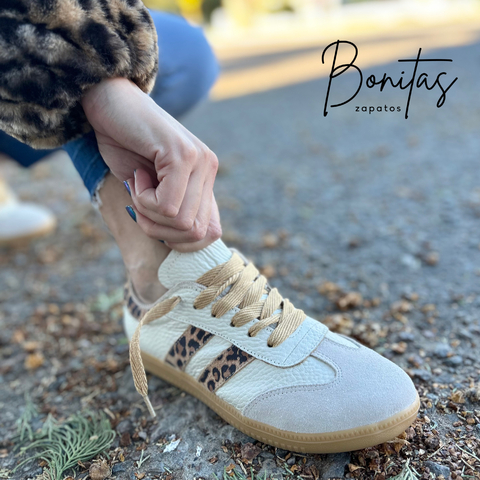 Zapatilla Susú cuero crudo art 490