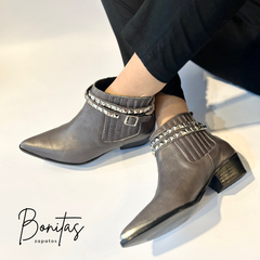 Bota Ursula cuero gris art 478 en internet