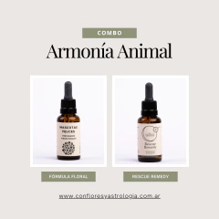 Combo - Armonía Animal | Rescue Remedy + Fórmula Floral - comprar online