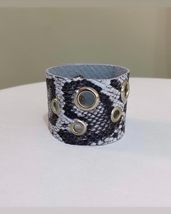 REPTIL BLANCO Y GRIS CALADA - Queens Store