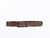CINTO DUPLA FACE MARROM LISO | PRETO LISO