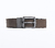 CINTO DUPLA FACE MARROM NOBUK | PRETO LISO