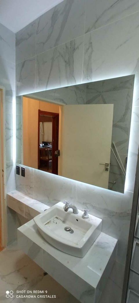 Espejo Rectangular Led - - comprar online