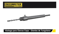 Adaptador alargue sds para mecha copa mamposteria