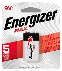 Batería Energizer 9v