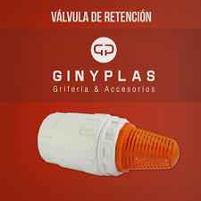 Valvula retencion 3/4 Ginyplast