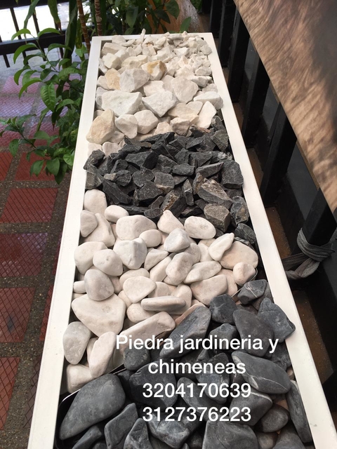 piedra para jadineria y chimeneas