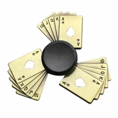 Imagem do Fidget Hand Spinner Anti Stress Metal Multicolorido Os Raros