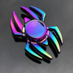 Fidget Hand Spinner Anti Stress Metal Multicolorido Os Raros