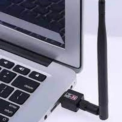 Antena Adaptador Wireless Wi-fi Usb 2.0 600 Mbps Usb S/ Fio - Nautapoint