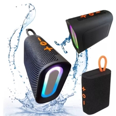 Caixinha De Som Sem Fio Bluetooth Go C/alça Rgb 20w Altosom