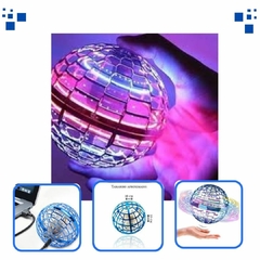 Kit 3 Fidget Spinners Bumerangue Bola Magica Voadora LED na internet