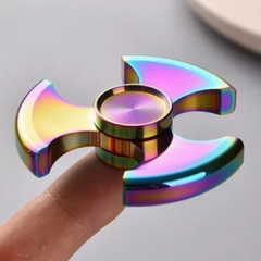 Fidget Hand Spinner Anti Stress Metal Multicolorido Os Raros - comprar online