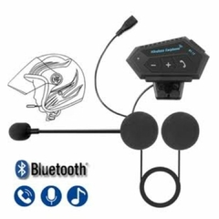 Fone de Ouvido Intercomunicador Bluetooth P/Moto Capacete - Nautapoint