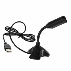 Microfone D Mesa Usb Flexível Ajustável USB Home Office Dinâmico na internet