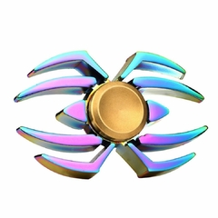 Fidget Hand Spinner Anti Stress Metal Multicolorido Os Raros - Nautapoint