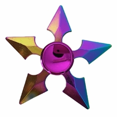 Fidget Hand Spinner Anti Stress Metal Multicolorido Os Raros - Nautapoint