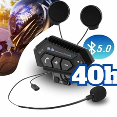 Fone de Ouvido Intercomunicador Bluetooth P/Moto Capacete na internet