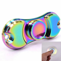 Fidget Hand Spinner Anti Stress Metal Multicolorido Os Raros - loja online