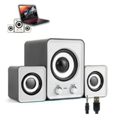 Caixa De Som Notebook/pc/celular 11w Sub Woofer 2.1 Potente na internet