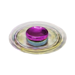 Kit 6 Fidget Hand Spinners Metal Furta-cor Medieval Só Raros