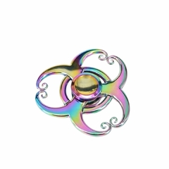 Imagem do Fidget Hand Spinner Anti Stress Metal Multicolorido Os Raros