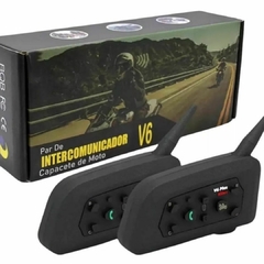 Par Intercomunicador Capacete Comunicador Moto V6 B-Max Qualidade na internet