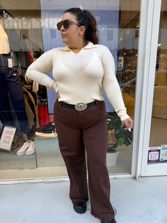 Wide chocolate Zoe - comprar online