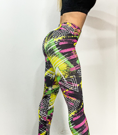 Calza deportiva estampada
