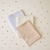 Kit x3 de Mantas Recibidoras de Muselina de bebe 100% Algodón - comprar online