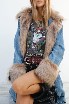 Imagen de Maxi Trench Dora Denim