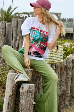 REMERA CAR PINK OVERSIZE - tienda online