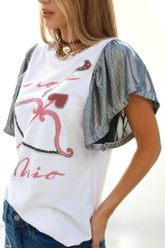 Remera Amore off White
