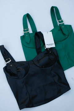 Top Ashton (BLACK- GREEN)