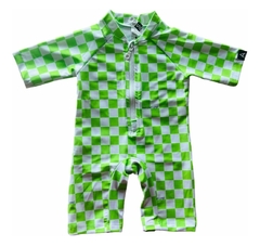 Enterito Uv Upf50+ Playa Ajedrez Niños Niñas Bebes - comprar online