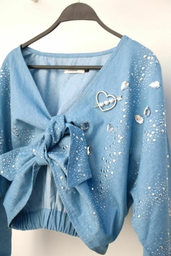 Remeron Juanita Denim - tienda online
