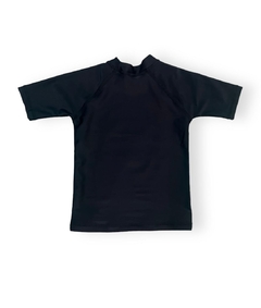 Remera Uv Upf50+ Mangas cortas Niños Niñas Oso Negra en internet