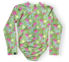 Malla Entera Niña Surf Uv Upf50+ Mangas Largas Flamingo en internet