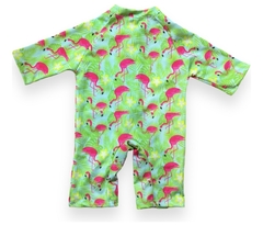 Nuevo Enterito Uv Upf50+ Playa Linea Flamingo Niños Niñas Bebes - comprar online
