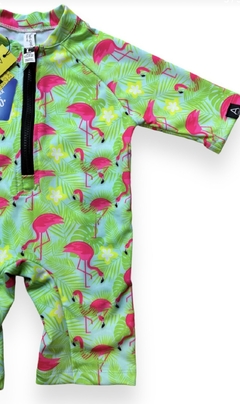 Nuevo Enterito Uv Upf50+ Playa Linea Flamingo Niños Niñas Bebes en internet