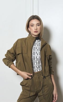 Chaqueta Gwen oliva