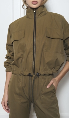 Chaqueta Gwen oliva - Narita
