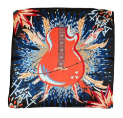 Pañuelo Guitar 70x70 - comprar online