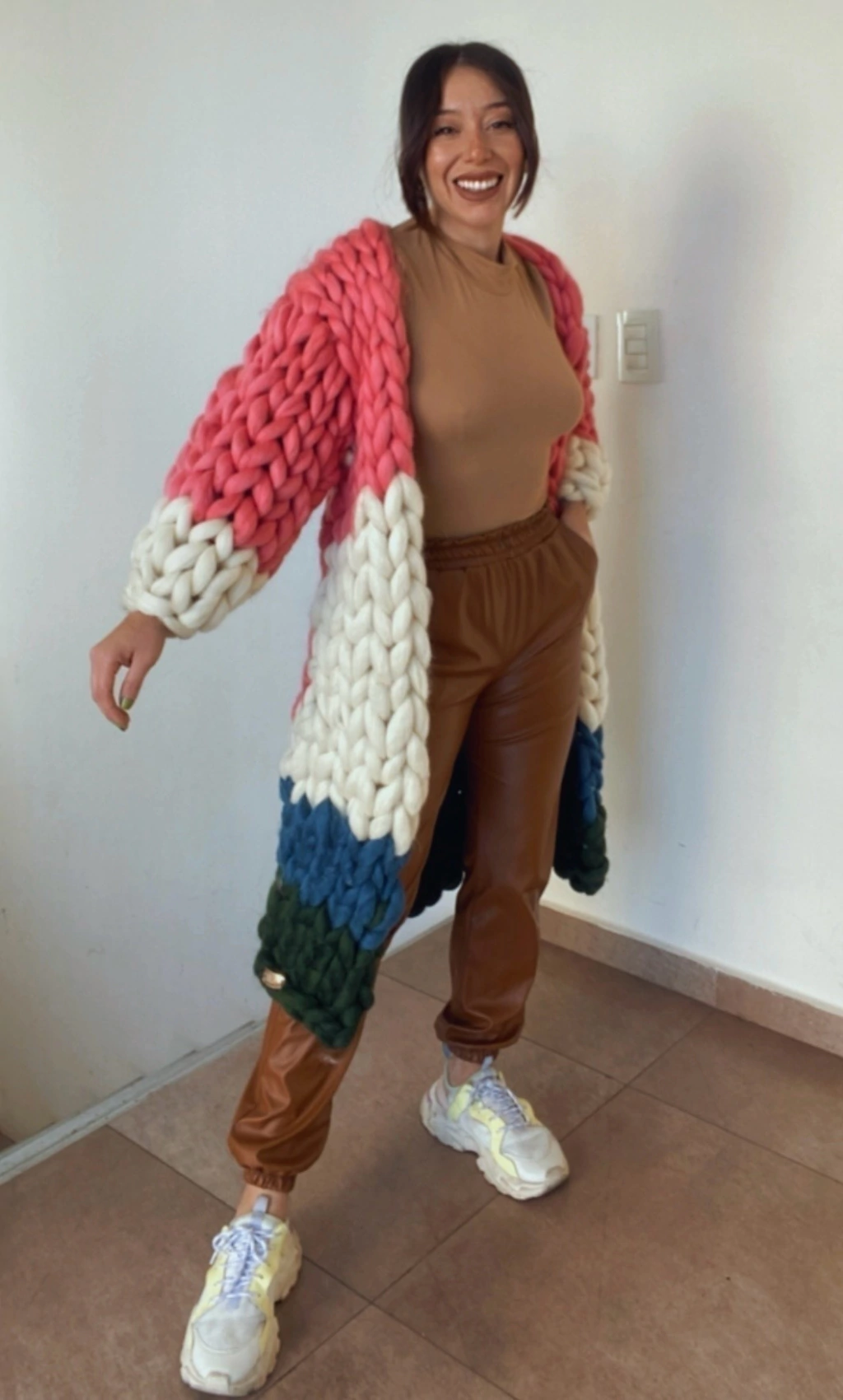 Saco Largo Esmeralda