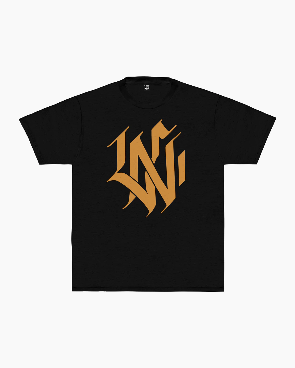 CAMISETA NEST X VEIZ VN PRETA/MOSTARDA - VEIZ027